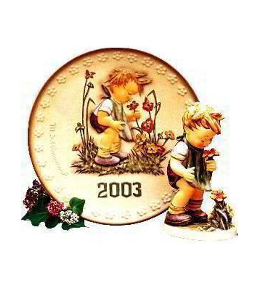 2003HP - 2003 HUMMEL PLATE - FLORIST 7"