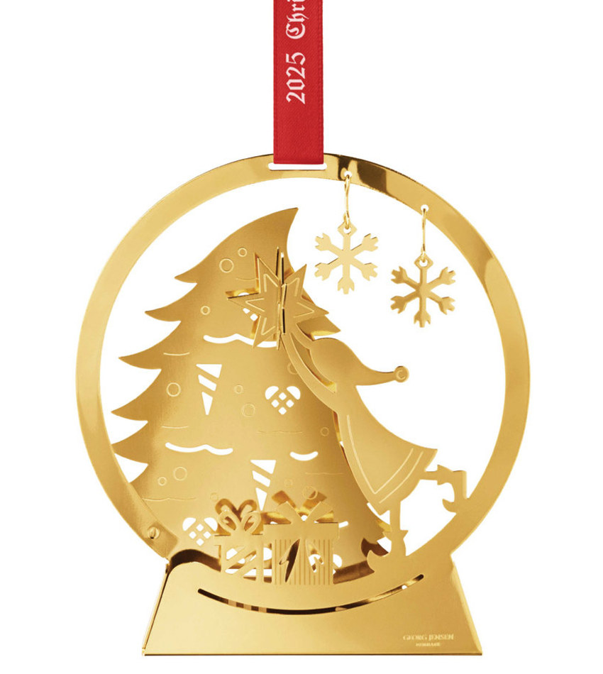 GJ10020797 - 2025 Annual Christmas Mobile - snowglobe