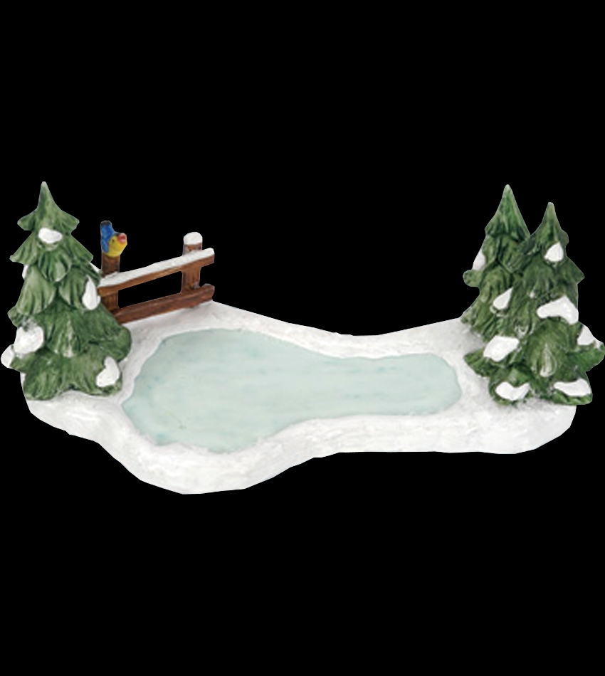 827969 - Winter Pond Village Mini Accessory