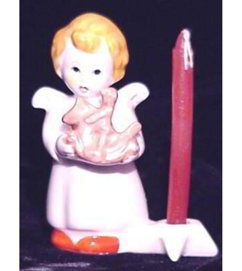 G235127 - ANGEL CANDLEHOLDER W/TOY