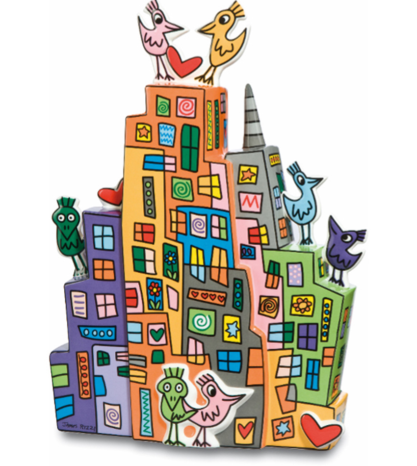 G26101961 - Rizzi Birds
porcelain, 9 1/2"l x 13
