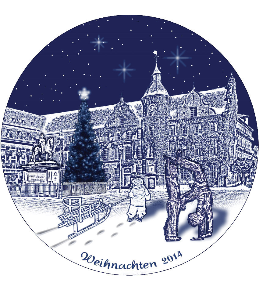 2014BDXPG - 2014 Christmas Plate