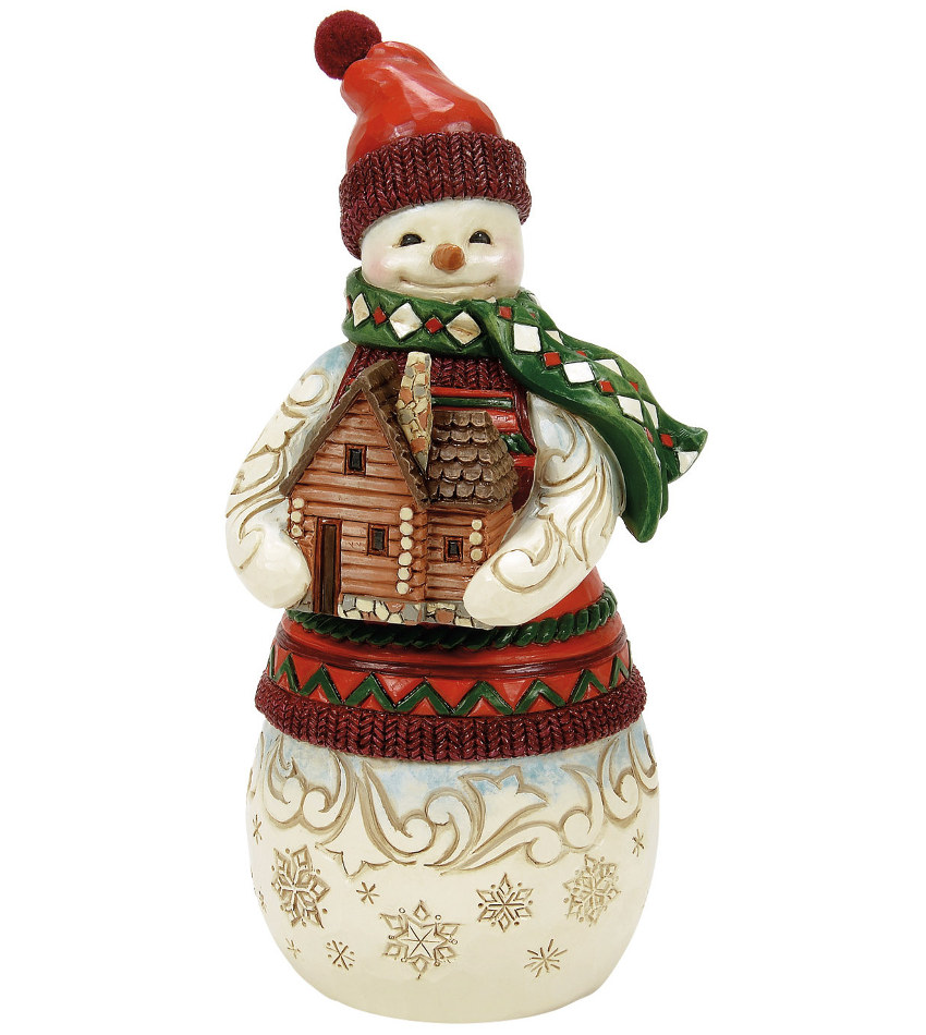 JS6017038 - Christmas at the Lodge Snowman