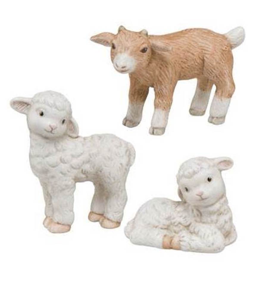 G11750121 - Nativity Animals
Set, includes:
Sitting 