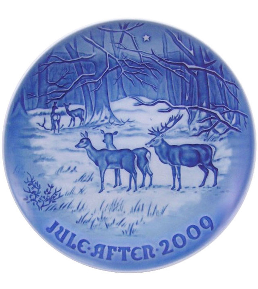 2009BGXP - 2009 Christmas Plate