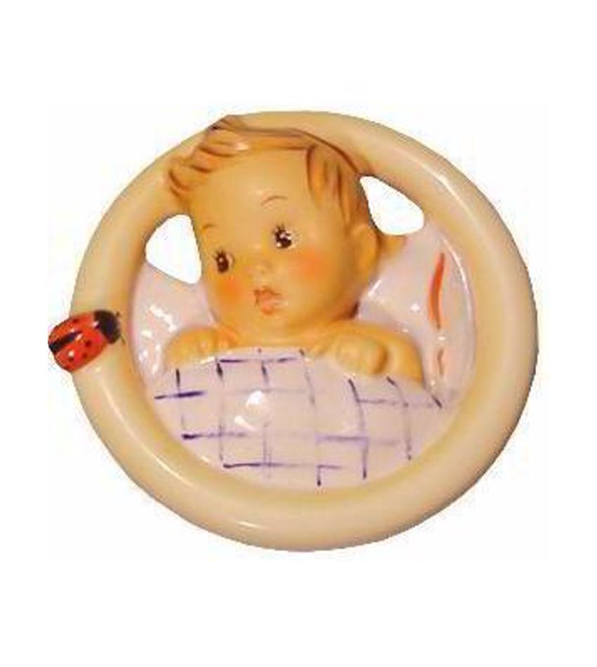 137/000/0 - Child in Bed Plaque