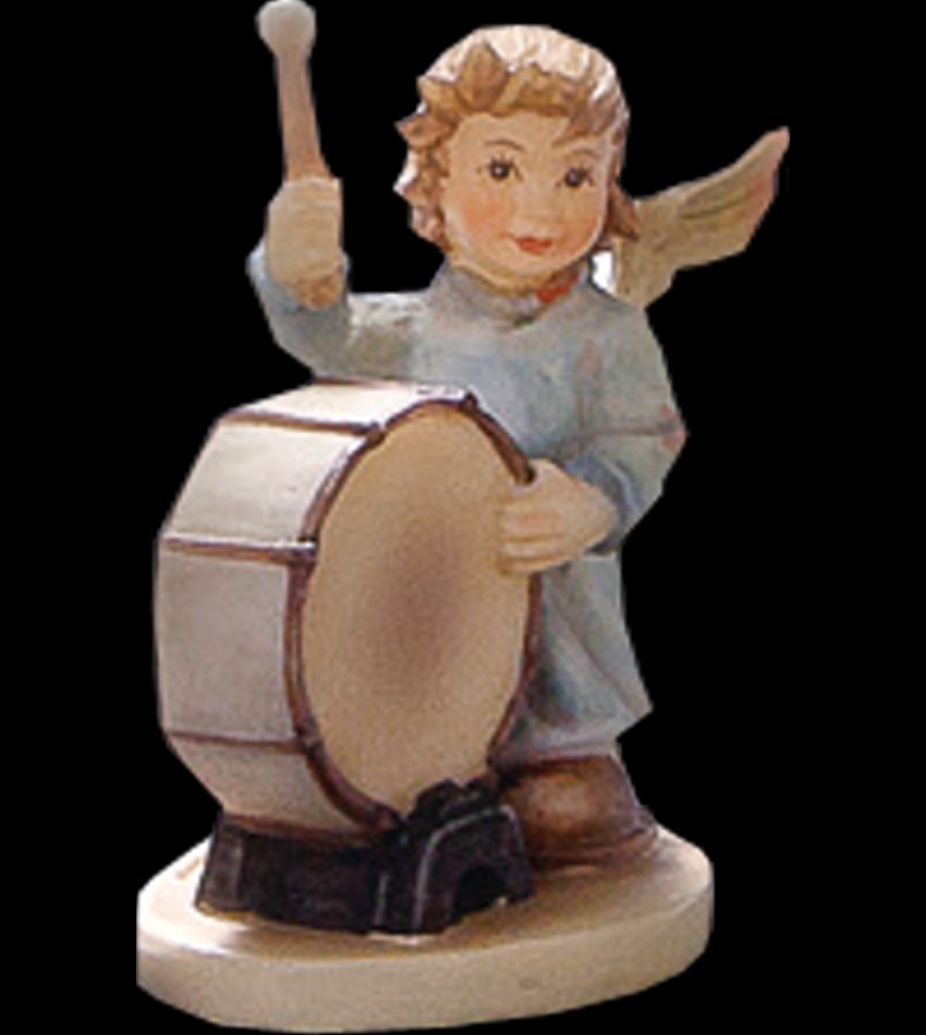 828115 - Angelic Drummer Mini Figurine