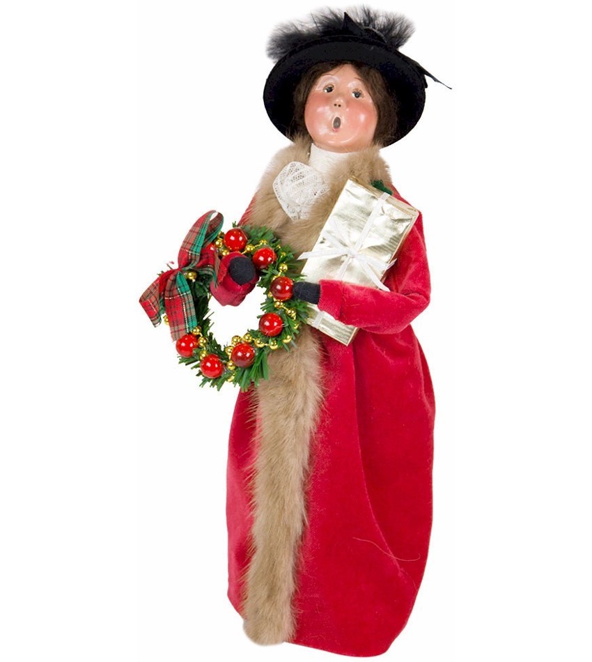 BC113W - Victorian Woman with Gifts