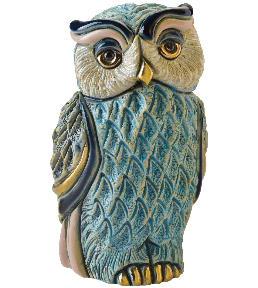 DERF221 - Turquoise Owl