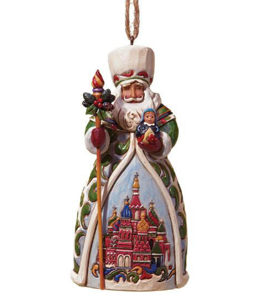 JS4022942 - Russian Santa Ornament