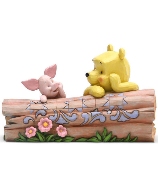 JS6005964 - Pooh and Piglet on Log