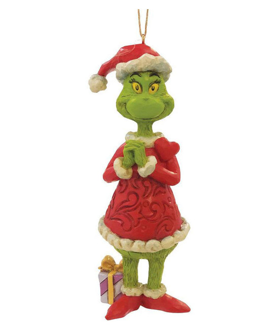 JS6010784 - Grinch with Large Heart Ornament
