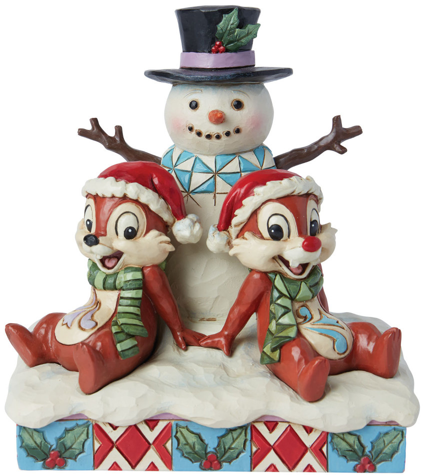 JS6015006 - Chip'n Dale with Snowman