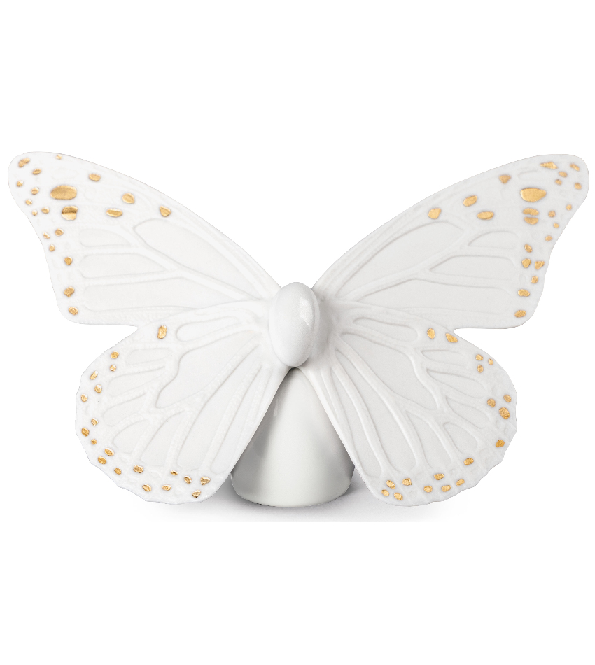 L9451 - Butterfly - white/gold