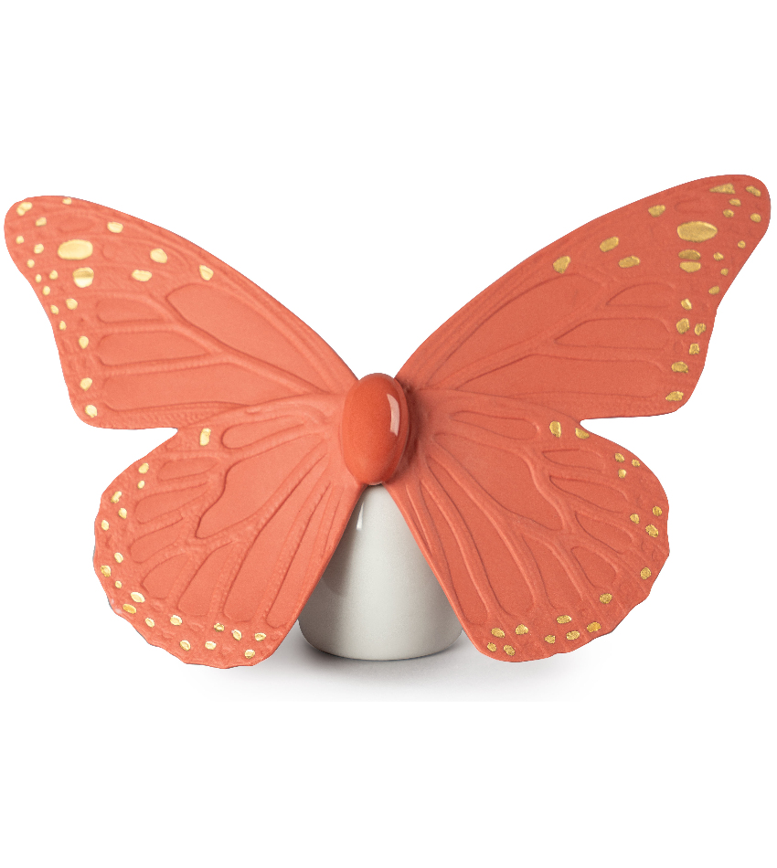L9453 - Butterfly - coral/gold