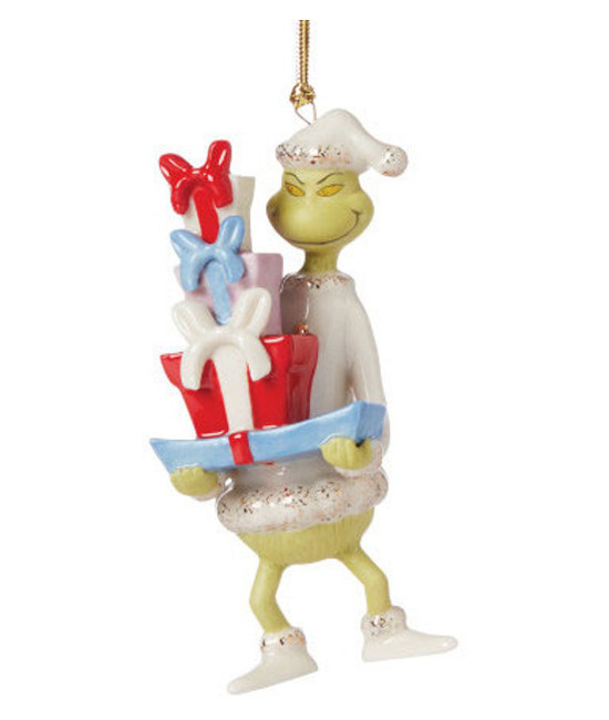 LX893725 - Grinch with All the Gifts Ornament