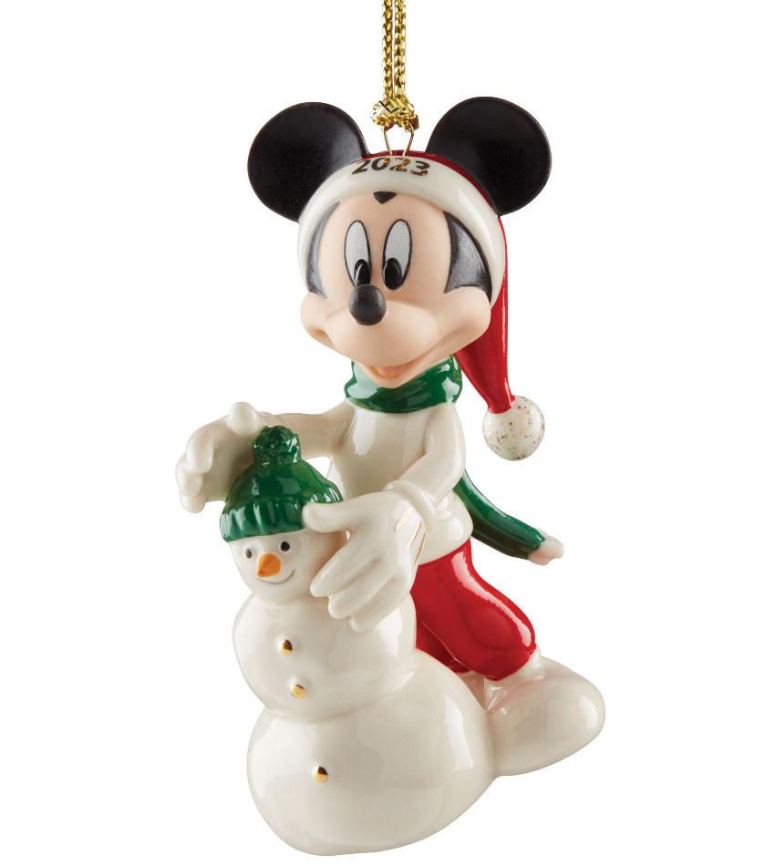 LX894426 - 2023 Mickey & Snowman Ornament