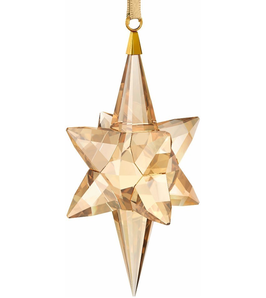 S5301220 - Star Ornament, gold tone, large